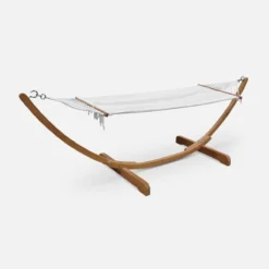 sweeek Amaca in legno con telo in cotone