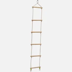 sweeek Area giochi altalene e scala di corda, 3 posti