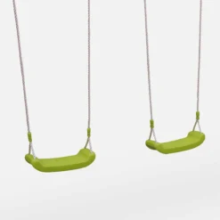 sweeek Area giochi altalene e scala di corda, 3 posti