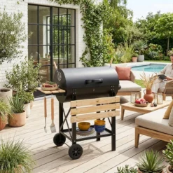 sweeek Barbecue a carbonella con affumicatore