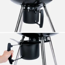 sweeek Barbecue a carbonella con affumicatore, Ø57cm