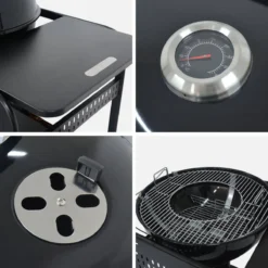 sweeek Barbecue a carbonella con carrello, Ø53cm