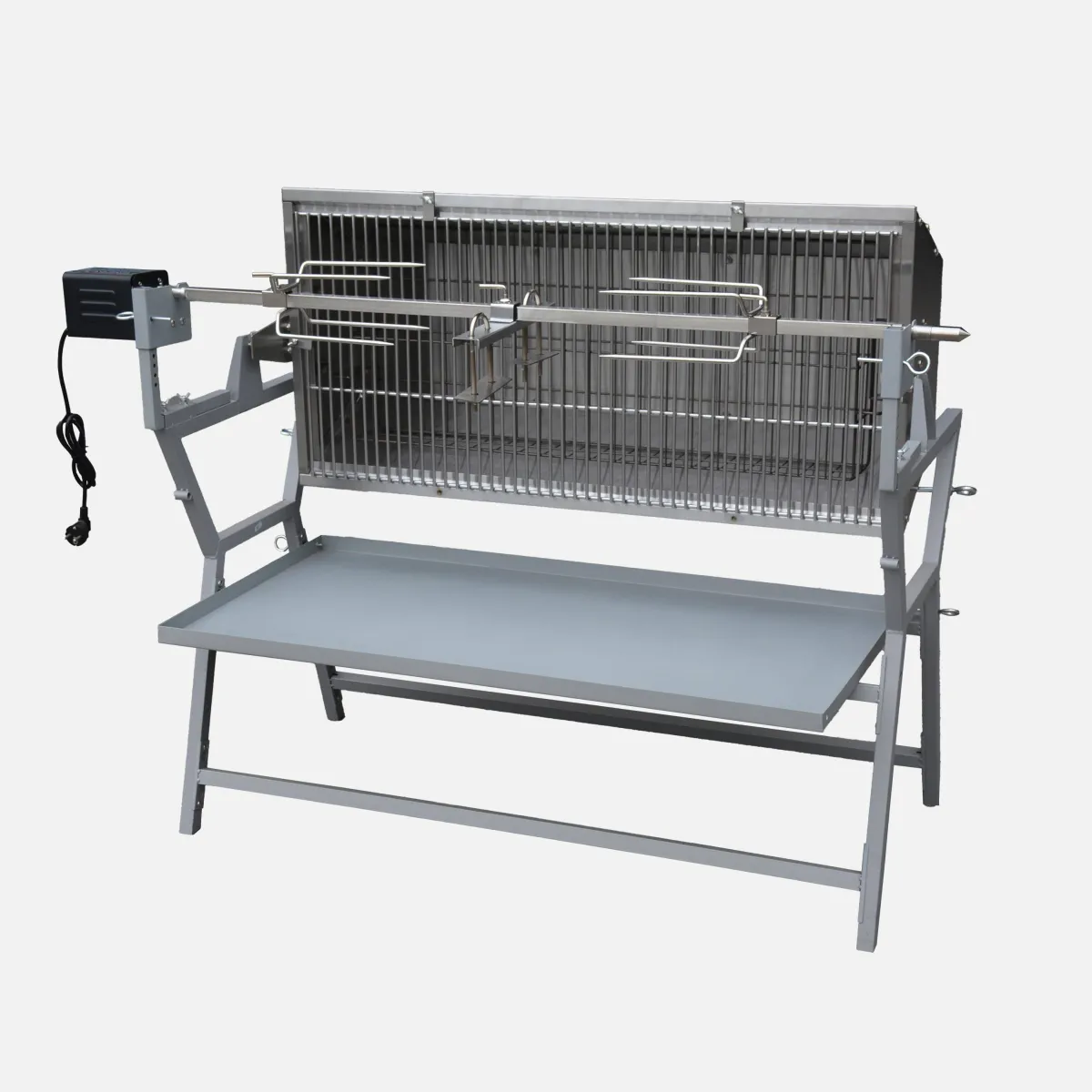 sweeek Barbecue a carbonella con girarrosto elettrico regolabile