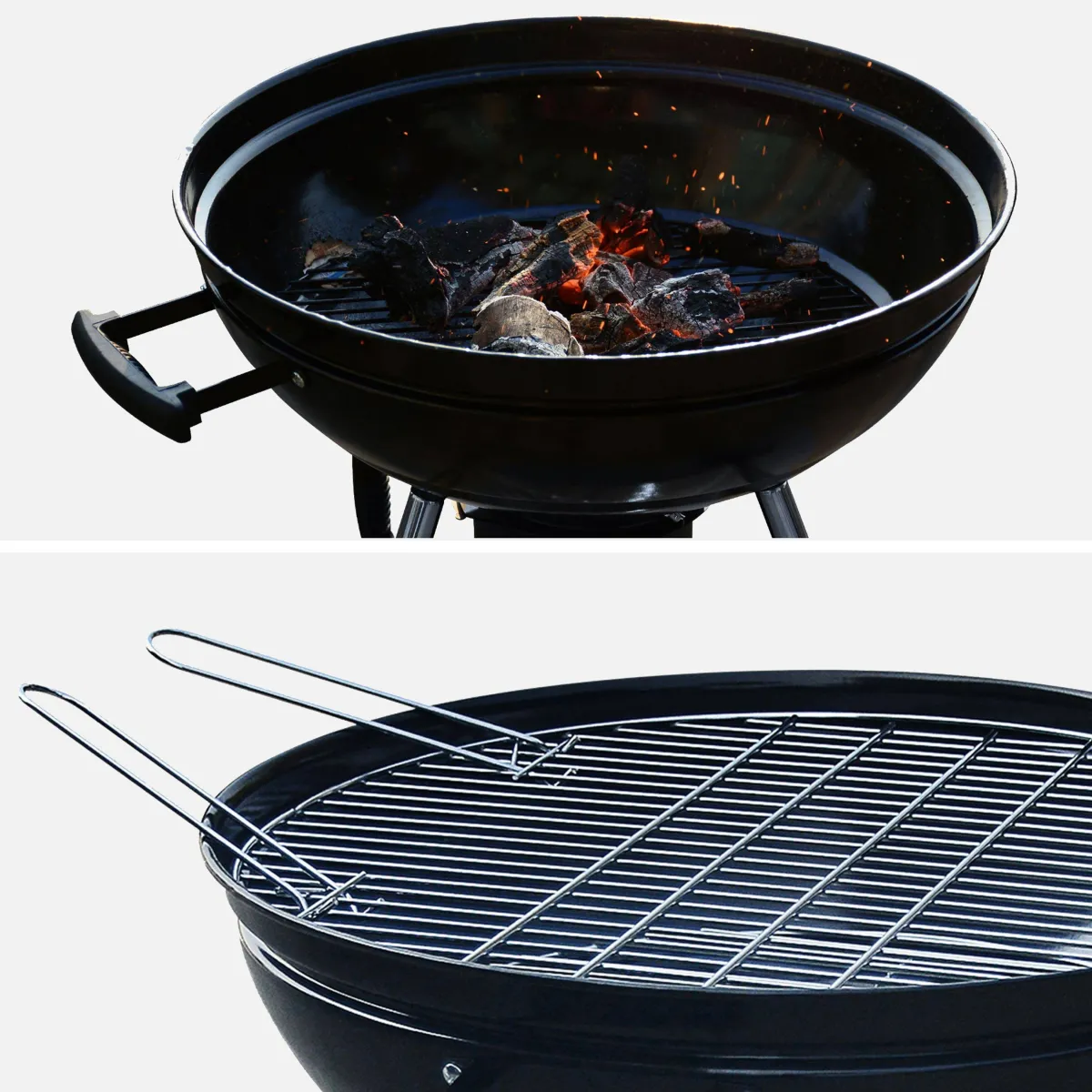 sweeek Barbecue a carbonella con valigetta per utensili