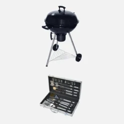 sweeek Barbecue a carbonella con valigetta per utensili