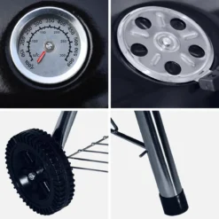sweeek Barbecue a carbonella con valigetta per utensili