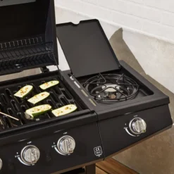 sweeek Barbecue a gas a 4 bruciatori con fuoco laterale