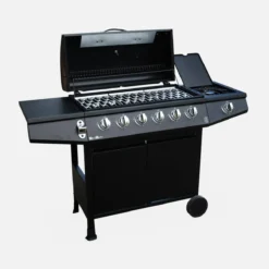 sweeek Barbecue a gas a 6 bruciatori con fuoco laterale