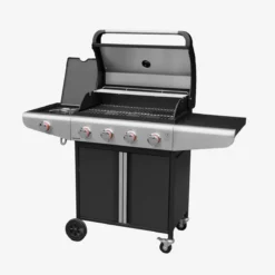 sweeek Barbecue a gas a 4 bruciatori con fuoco laterale