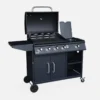 sweeek Barbecue a gas a 5 fuochi con 1 bruciatore laterale