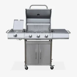sweeek Barbecue a gas con 4 bruciatori di cui 1 laterale