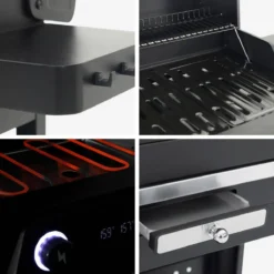 sweeek Barbecue elettrico a 2 bruciatori