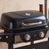 sweeek Barbecue elettrico 2 bruciatori, acciaio smaltato 2300W