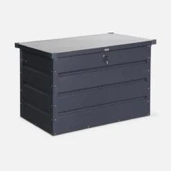 Baule da giardino in metallo, 285L