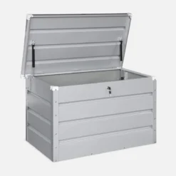 sweeek Baule da giardino in metallo, 285L
