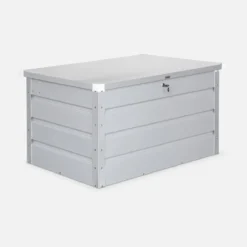 sweeek Baule da giardino in metallo, 285L