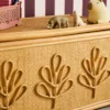 sweeek Baule giocattoli per bambini bohémien in rattan