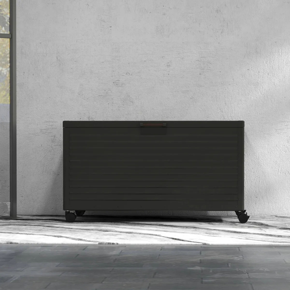 sweeek Box da giardino in alluminio 500L