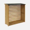 sweeek Cabina di legno, 120x45x120cm