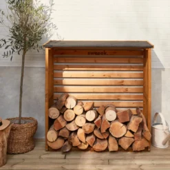 sweeek Cabina di legno, 120x45x120cm