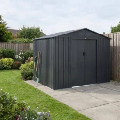 sweeek Capannone da giardino in metallo, 8.95m²