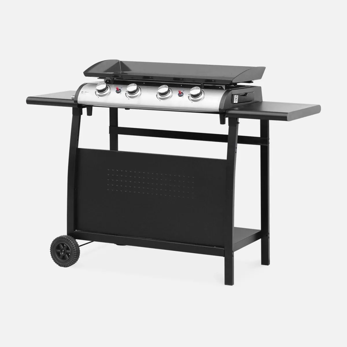 sweeek Carrello per piastra plancha Porthos a 4 bruciatori