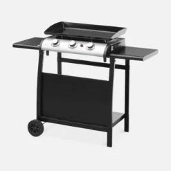 sweeek Carrello per piastra plancha Porthos a 3 bruciatori