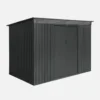 sweeek Casetta da giardino in metallo 4,85m2 con lucernario
