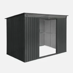 sweeek Casetta da giardino in metallo 4,85m2 con lucernario
