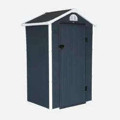sweeek Casetta da giardino in plastica, struttura in alluminio, 1.39m²