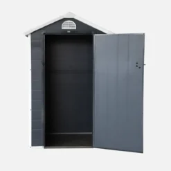 sweeek Casetta da giardino in plastica, struttura in alluminio, 1.39m²