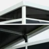 sweeek Casetta da giardino in plastica con struttura in alluminio, 4.55m²