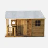sweeek Casetta per bambini in legno di pino, 4.5m²