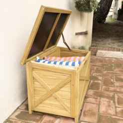 sweeek Cassapanca in legno di abete 80cm