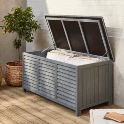 sweeek Cassapanca in legno di abete 330L