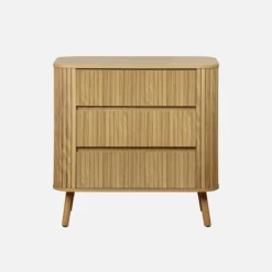 sweeek Cassettiera decorata con righe 3 cassetti
