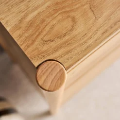 Cassettiera decorativa in legno 4 cassetti