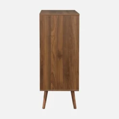 sweeek Cassettiera effetto legno, 4 cassetti