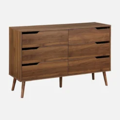 sweeek Cassettiera effetto legno, 6 cassetti