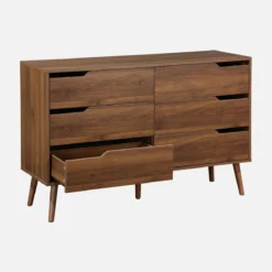 sweeek Cassettiera effetto legno, 6 cassetti