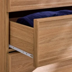 sweeek Cassettiera effetto legno 6 cassetti