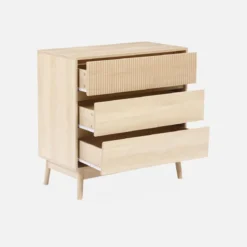 Cassettone effetto legno, 3 cassetti