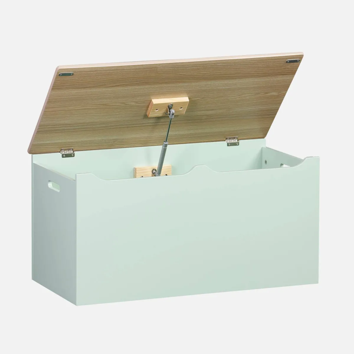 sweeek Cassettone per giochi effetto legno bianco