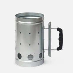 sweeek Ciminiera di accensione per barbecue a carbonella in acciaio galvanizzato