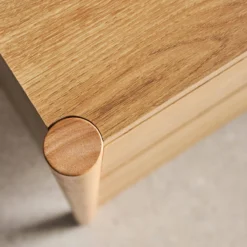 sweeek Comò decorazione legno 6 cassetti