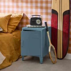 sweeek Comodino industriale per bambini, 1 anta