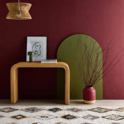 sweeek Console in rattan naturale, 110cm