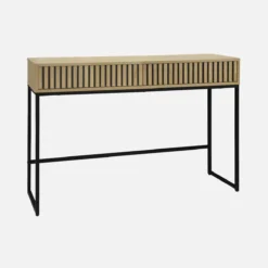 sweeek Consolle contemporanea con 2 cassetti, 120cm