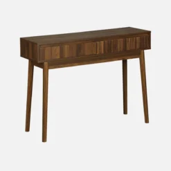 sweeek Consolle effetto legno 2 cassetti, 100cm