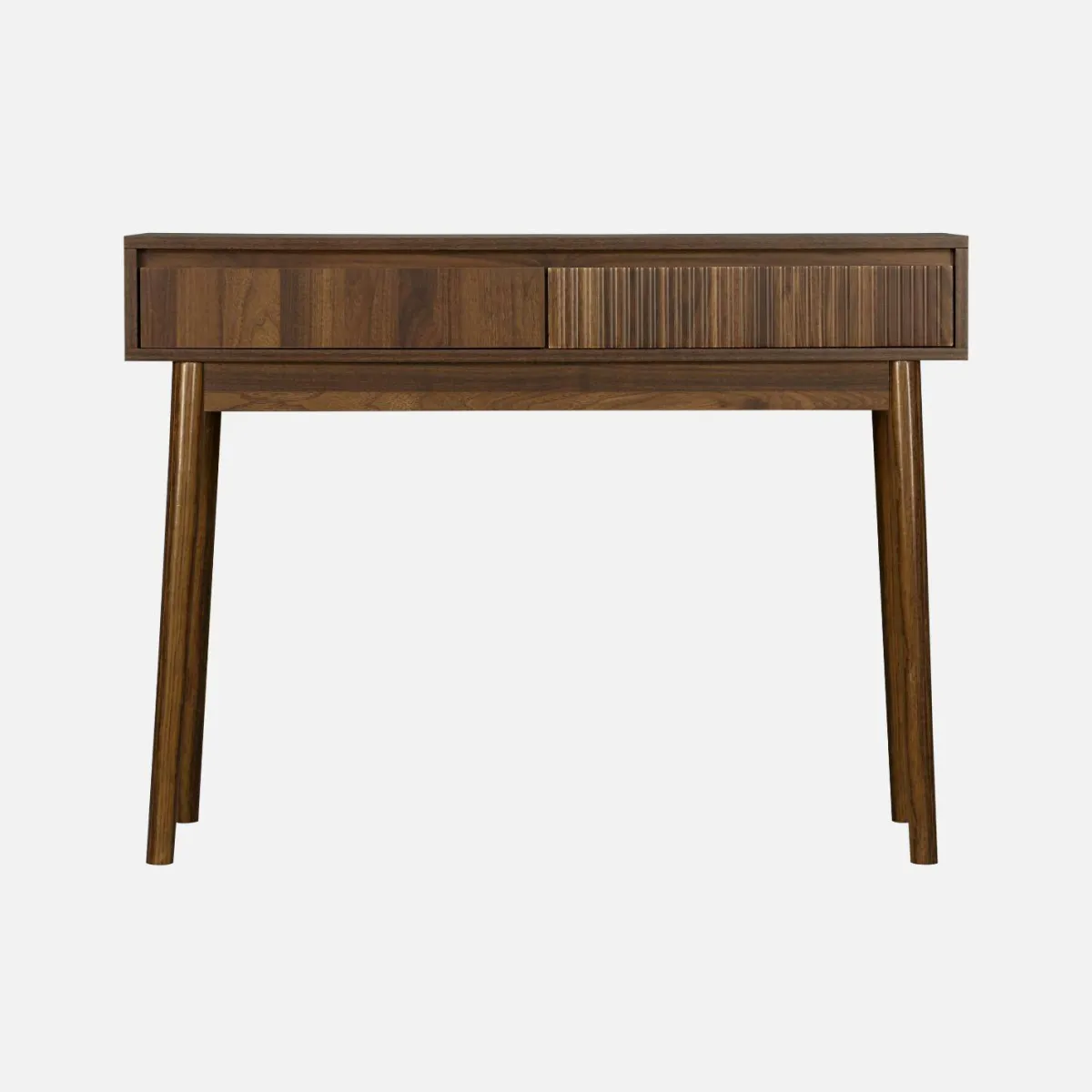 sweeek Consolle effetto legno 2 cassetti, 100cm